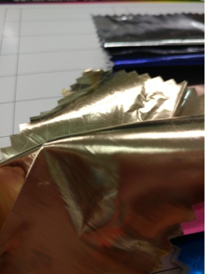 GZ-XNBO  314# 100％滌綸  閃光 超亮光 金銀色 表演服 啦啦隊布 細節-1